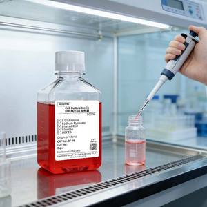 ACE VITRO OEM 500ml Medio de <span class=keywords><strong>Cultivo</strong></span> <span class=keywords><strong>Celular</strong></span> DMEM/F-12 Glucosa L-Glutamina Piruvato de Sodio Rojo Fenol HEPES Reactivos de Laboratorio 1 Año - Product Image 6