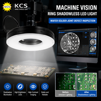 Anneau lumineux pour vision industrielle 40mm DC24V, éclairage LED blanc, bleu, rouge pour inspection de petites pièces