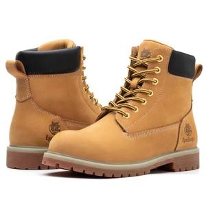 <span class=keywords><strong>Stivali</strong></span> Dahuang Shenggu Impermeabili Unisex in Pelle di Vacchetta, <span class=keywords><strong>Stivali</strong></span> Alti da Lavoro per Esterni, Casual e Versatili con Fodera in Rete - Product Image 2