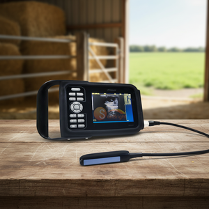 Ecógrafo Veterinario Económico para Pruebas <span class=keywords><strong>de</strong></span> <span class=keywords><strong>Embarazo</strong></span> en Cerdas, Ovejas y Ganado, con Sonda Mecánica - Product Image 1