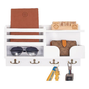 Multi-colore supporto <span class=keywords><strong>da</strong></span> <span class=keywords><strong>parete</strong></span> per posta Organizer appendiabiti <span class=keywords><strong>da</strong></span> <span class=keywords><strong>parete</strong></span> appendiabiti <span class=keywords><strong>portachiavi</strong></span> con ganci per chiavi e portamonete per ingresso - Product Image 4