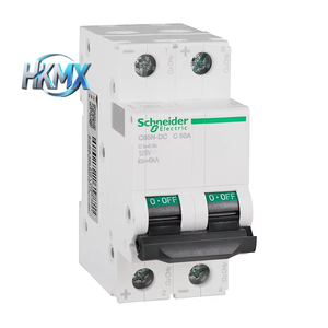 A9N28210 A9N28216 A9N28220 A9N28225 A9N28232 Acti9 IC65H Interruptor Automático en Miniatura de CC 2P Curva C Montaje en Riel DIN Protección contra Sobrecarga y Cortocircuito - Product Image 1