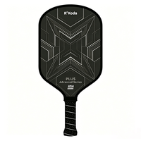 Raquette de pickleball personnalisée pour adultes, 16 mm, en fibre de carbone, noyau en nid d'abeille PP, motif personnalisé, vente en gros