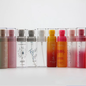 Wholesale New Design <strong>Pink</strong> Frosted Plastic PET Cosmetic Packaging Bottles Body Face Mist Empty <strong>Spray</strong> with Pump Seal - Product Image 6