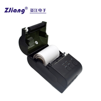 Printer Kertas Thermal Mini ZJ POS-5802 Ultra Tanpa Tinta, Printer Portabel untuk Ponsel, Printer Struk/Faktur Kecil 58MM