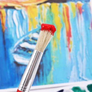 Pinceles de pintura FOSKA para <span class=keywords><strong>el</strong></span> aula, cómodos de agarrar, pinceles grandes y robustos para niños en edad preescolar y jóvenes artistas - Product Image 4