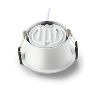 Downlight LED moderne à haute luminosité de 90 mm, spot encastré LED en aluminium de 10 W pour hôtel, bureau, projet, downlight LED encastré