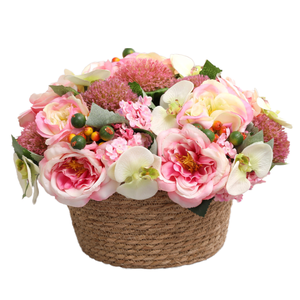 Ramo de Flores Artificiales para Novia, Hortensias de Tacto Real, para Decoración del Hogar, Navidad, Pascua, Decoración de Casas - Product Image 1