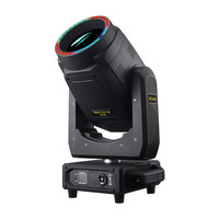 Projecteur de scène hybride Mega Pointe compact et léger, offrant des effets de faisceau et de spot puissants et à haute luminosité, professionnel