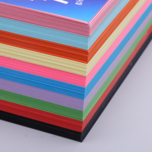 Oem bán buôn A4 216*279 mét Kích thước tùy chỉnh màu sắc thân thiện với môi tái chế các tông 80gsm DIY trang trí giấy Trường Mẫu Giáo - Product Image 3