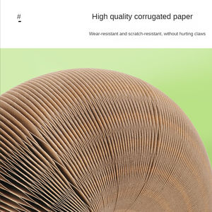 Tabla rascadora mágica con campana para gatos, rascador de uñas, estructura para trepar, accesorios para gatos, acordeón para gatos - Product Image 3