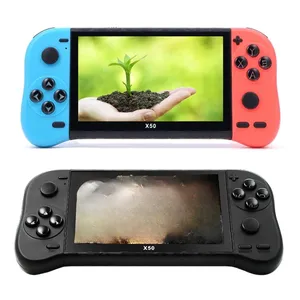 Nuova Console di Gioco Portatile X50 Max 2024, 680 Giochi in 1, Schermo HD da 5,1 Pollici, Batteria da 2500mAh, Multi-Emulatore, Senza Touch Screen - Product Image 5