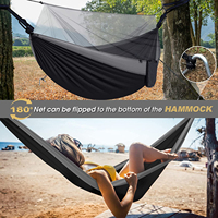 WOQI – hamac de Camping Parachute en Nylon léger, balançoire de 450lb, chargement du poids