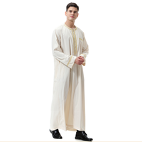 Vente en gros de robes arabes, caftans, thobes pour hommes, vêtements musulmans traditionnels, fabricant de vêtements islamiques 2023