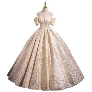 2026 long <b>puff</b>-sleeved cocktail dress for the annual meeting, hostess formal attire for the coming-of-age ceremony - Product Image 6