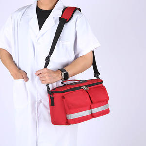 Bolsa Médica de Emergencia Personalizada con Logotipo, Tela Oxford 1680D, para Terremotos y Rescate, con Correa Cruzada, Resistente al Agua - Product Image 6