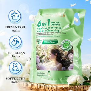Detergente para Ropa SADOER con Fragancia a Lavanda, Antibacterial, Limpieza Profunda y Suave, Gran Capacidad, Fácil de Eliminar Manchas y Grasa - Product Image 6