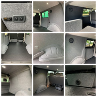 Revêtement de sol pour fourgonnette, tapis en polypropylène extensible dans les quatre sens |   Tissu non tissé pour garnitures, largeur personnalisée OEM, vente en gros
