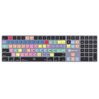 Clavier de raccourcis professionnel pour le montage vidéo pour Adobe Premiere Pro pour Mac, clavier sans fil Bluetooth rétroéclairé