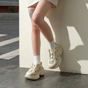 <strong>Women</strong> EVA Platform Garden Clogs Lace up Hollow Out Hole <strong>Shoes</strong> Non Slip Thick Sole Fashion Chunky <strong>Nurse</strong> Sandals <strong>for</strong> Beach Shower - Product Image 1