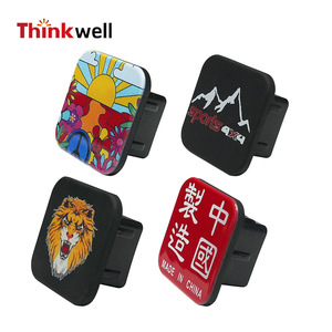 Thinkwell Hitch Tube Cover ABS Square Trailer <b>Plug</b> Car Decoration Accessory Made In China - Product Image 1