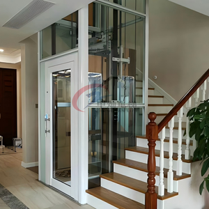 Ascenseur externe de maison de 6 personnes Ascenseur Ascenseur de traction de maison de 3 étages Ascenseur commercial <span class=keywords><strong>pour</strong></span> appartement - Product Image 1