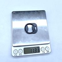 Ouvre-bouteille portable en alliage de zinc, 12g, accessoires tactiques, trou pour paracorde, pour la randonnée en extérieur - Prix de gros