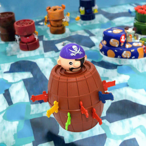 Jeu drôle de baril de pirate, cadeau seau en PVC pour enfants de 2 à 4 ans, jouet chanceux certifié EN71 de 5 à 7 ans - Product Image 2