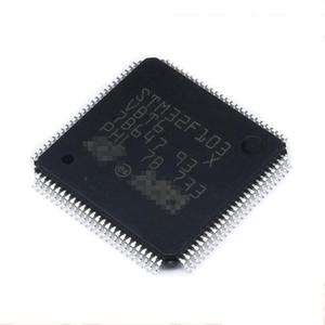 LQFP100ชิปไมโครคอนโทรลเลอร์ MCU 12บิตของแท้ใหม่2V-3.6V STM32F103VBT6 STM32F - Product Image 1
