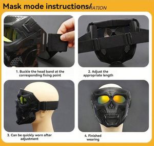 Nuevas Gafas de Ciclismo, Máscara Antiviento para Motocicleta y Bicicleta de Montaña, Gafas Deportivas Tácticas Ligeras Profesionales para Exteriores - Product Image 5