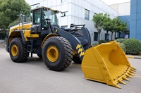 Machinerie de construction Chargeuse sur pneus XC978 de 7 tonnes, mini-chargeuse frontale de bonne qualité avec moteur diesel