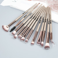Docolor — pinceaux de maquillage professionnels, ensemble de brosses, pour ombre à paupières, sourcils, 2021