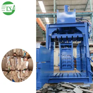 Press hydraulic baler plastic 1000k carton compress machine automatic cardboard balers YJ-30