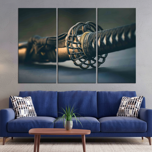 Modern <b>Wall</b> Decor: Printed <b>Canvas</b> Artwork with Unique Graphic Design,SET OF 3 <b>CANVAS</b> - Product Image 3