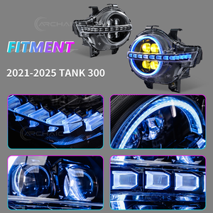AURON 12V 60W 6000K 6000 Lumens Phare LED Neuf Compatible avec Tank 300 2019-2025 (Rétrofit/Amélioration) - Product Image 2