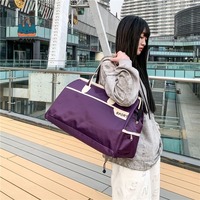 Sac de voyage d'affaires de haute qualité avec fermeture éclair, en nylon, grande capacité, plusieurs compartiments de rangement