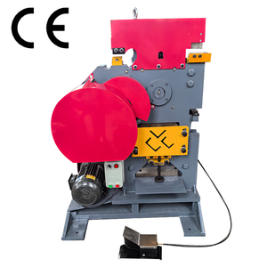 Máquina Combinada de Punzonado y Corte QA32, Máquina Hidráulica Combinada para Chapa Metálica, Máquina Hidráulica para Trabajar Hierro - Product Image 3