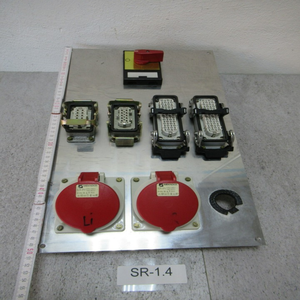 Plc Control with Suitable for 3LC5 277-1TB13 2x <strong>Mennekes</strong> 32A socket + 4x Harting Bulk Supply - Product Image 1