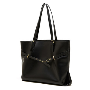 Sac fourre-tout en cuir de vachette tendance pour femme, marron et noir, sac à bandoulière en cuir, sacs à main pas chers pour femmes, vente en gros depuis la Chine - Product Image 4