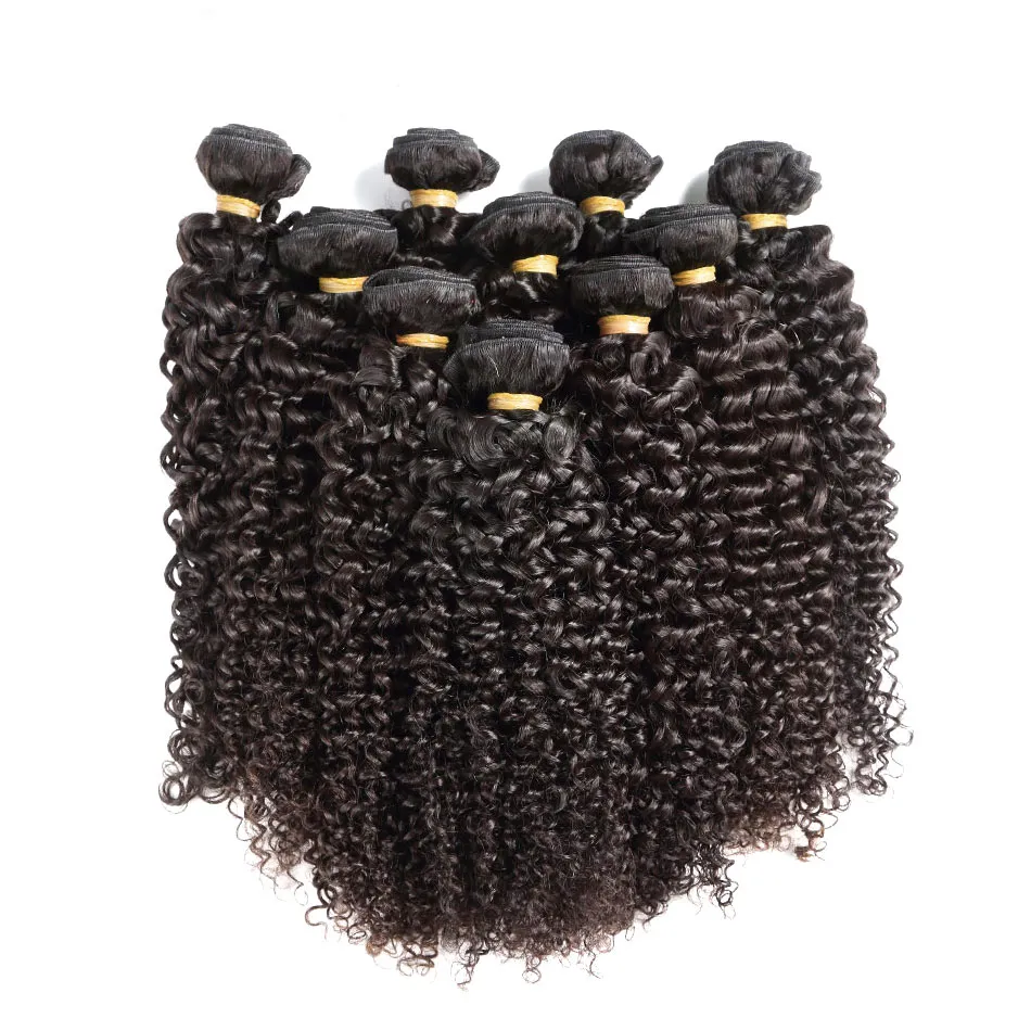 Venda quente!!! nova vindo bonito elegante barato por atacado brasileiro kinky curly remy cabelo weave comprar cabelo humano em linha