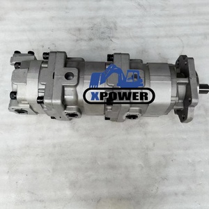 Piezas de maquinaria de construcción XPower, bomba hidráulica, bomba de engranajes 705-55-33080 para cargadora de ruedas, 21-, 2- - Product Image 2