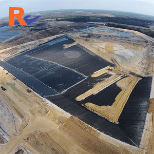 Géomembrane de 20 ans d'expérience pour les fossés de drainage, les murs de protection, les conduits de déversion d'urgence, les déchets de canne à sucre et de fécule de tapioca, et les revêtements de bassins - Product Image 4