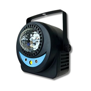 Proyector de cielo estrellado, lámpara LED con bola mágica láser, luz intermitente de 7 colores para KTV, fiesta, bar, iluminación de escenario interior, YG-ML2004 - Product Image 4