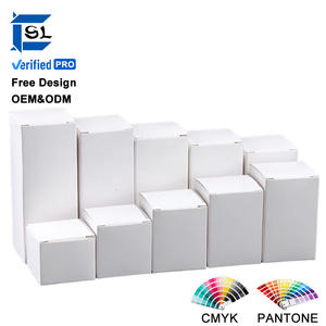 Caja <span class=keywords><strong>de</strong></span> Cartón Rectangular con Logotipo Personalizado, Caja <span class=keywords><strong>de</strong></span> Papel para Cosméticos, Perfumes, Tazas, Minoristas <span class=keywords><strong>y</strong></span> Mayoristas, Caja <span class=keywords><strong>de</strong></span> Embalaje <span class=keywords><strong>de</strong></span> Papel Blanco - Product Image 1