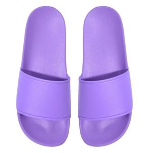 Customizable Logo <b>Slippers</b> Men's Solid Color Blank Sandals - Product Image 3