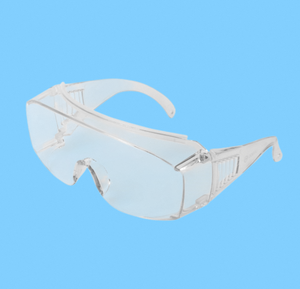 Lunettes de sécurité industrielles en polycarbonate transparent, design OTG, pour la protection des yeux sur le lieu de travail, en laboratoire et en usine - Product Image 2