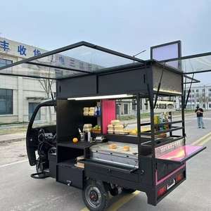 الترويج: مطبخ متنقل شاحنة طعام متعددة الوظائف 3 عجلات شاحنة وجبات - Product Image 6