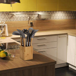 ชุดเครื่องครัวไม้ไผ่9ชิ้น<span class=keywords><strong>2026</strong></span>ซิลิโคนกันความร้อนเครื่องใช้ในครัว - Product Image 6