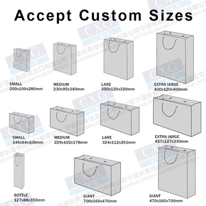 Custom Kraft Paper <strong>Bags</strong> Your Own Logo Fast Food Take Away Packaging Factory Digital Printing Handle Stock Gift Clothing Shoes - Product Image 3