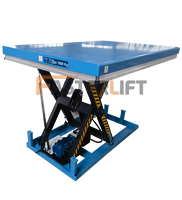 Table élévatrice à ciseaux hydraulique mobile Anna 150-1000KG Chariot élévateur manuel Plateforme de levage hydraulique Équipement de manutention